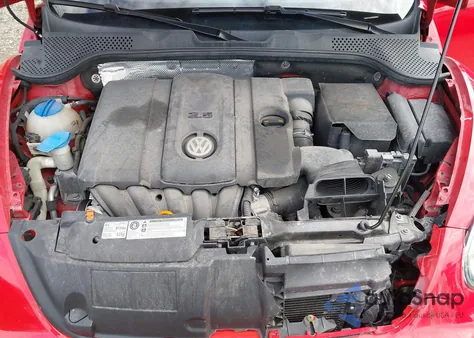 2012 Volkswagen Beetle 2.5L from USA, damaged, VIN 3VWJP7AT2CM605847